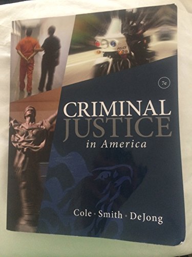 9781285067667: Criminal Justice in America