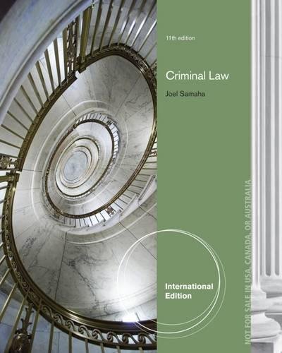 9781285067728: Criminal Law, International Edition