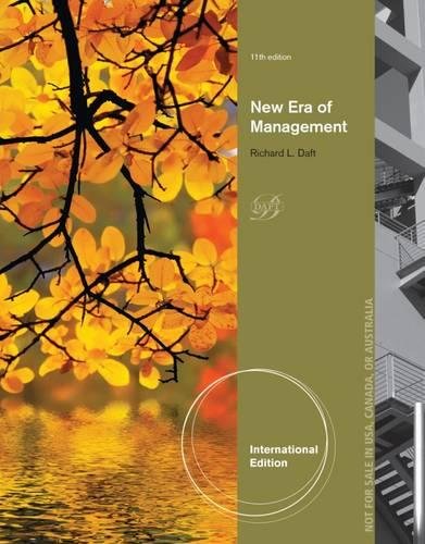 9781285068770: New Era Management, International Edition
