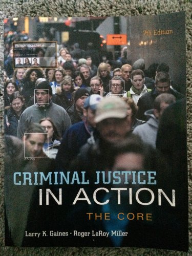 Beispielbild fr Criminal Justice in Action: The Core zum Verkauf von SecondSale