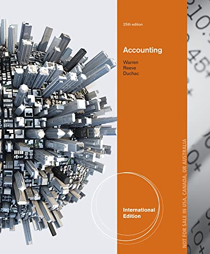 Beispielbild fr Accounting, International Edition zum Verkauf von Cambridge Rare Books