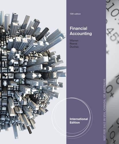 9781285073088: Financial Accounting, International Edition