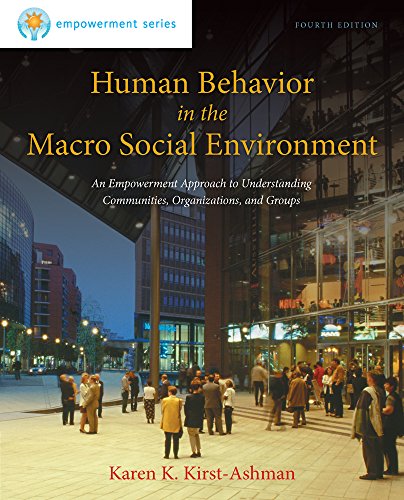 9781285075495: Human Behavior in the Macro Social Environment: An Empowerment Approach to Understanding Communities, Organizations, and Groups (Brooks/Cole Empowerment)