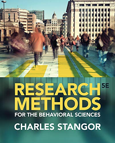 9781285077024: Research Methods for the Behavioral Sciences