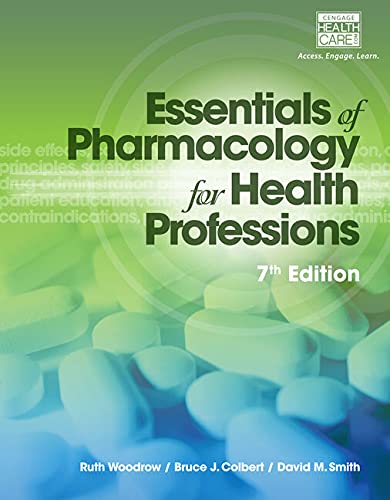 9781285077901: Study Guide for Woodrow/Colbert/Smith's Essentials of Pharmacology for Health Professions, 7th: For Health Professionals