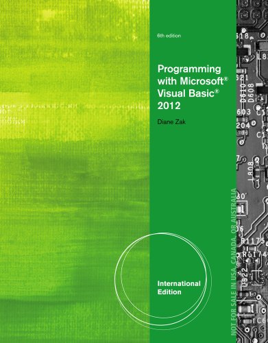 Stock image for Programming with Microsoft® Visual Basic® 2012, International Edition for sale by WorldofBooks