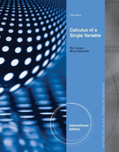 9781285091105: Calculus of a Single Variable
