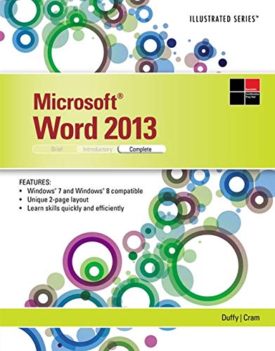 9781285093116: MicrosoftWord 2013: Illustrated Complete