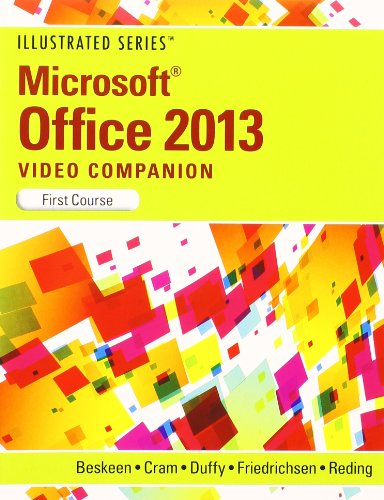 Imagen de archivo de DVD Video Companion for Beskeen's Microsoft Office 2013: Illustrated Introductory, First Course a la venta por BooksRun