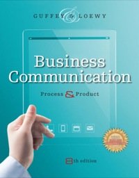9781285094076: Business Communication Process & Product 8th Edition