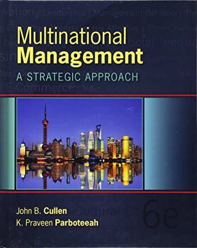 9781285094946: Multinational Management: A Strategic Approach