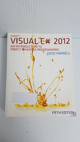 Imagen de archivo de Microsoft Visual C# 2012 : An Introduction to Object-Oriented Programming a la venta por Better World Books