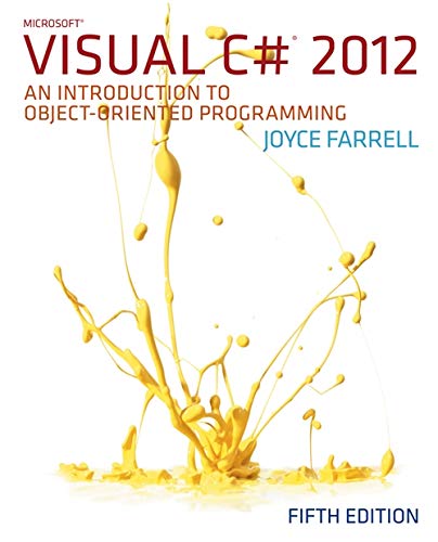 Stock image for Microsoft Visual C# 2012 : An Introduction to Object-Oriented Programming for sale by Better World Books