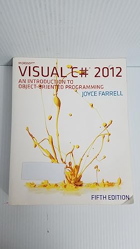 9781285096339: Microsoft Visual C# 2012: An Introduction to Object-Oriented Programming