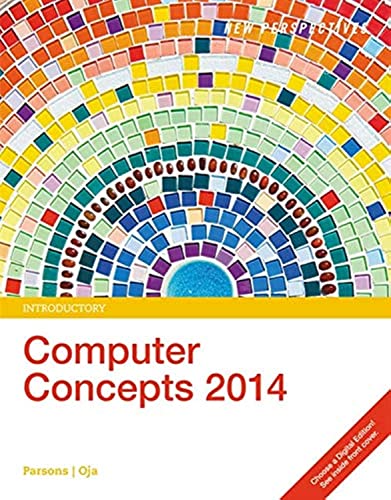 Beispielbild fr New Perspectives on Computer Concepts 2014: Introductory (New Perspectives Series) zum Verkauf von BooksRun