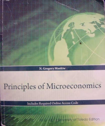 Stock image for PRIN.OF MICROEONOMICS >CUSTOM< for sale by Irish Booksellers