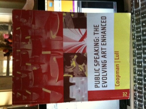 Imagen de archivo de Public Speaking: The Evolving Art Enhanced, 2cd Ed. a la venta por ThriftBooks-Atlanta