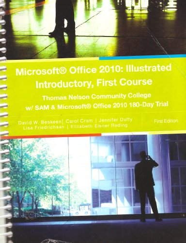 9781285105284: Microsoft Office 2010: Illustrated Introductory, F