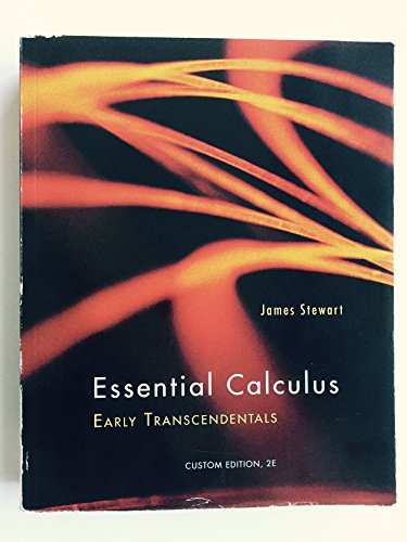 9781285107349: ESSENTIAL CALCULUS:EARLY TRANS.>CUSTOM<