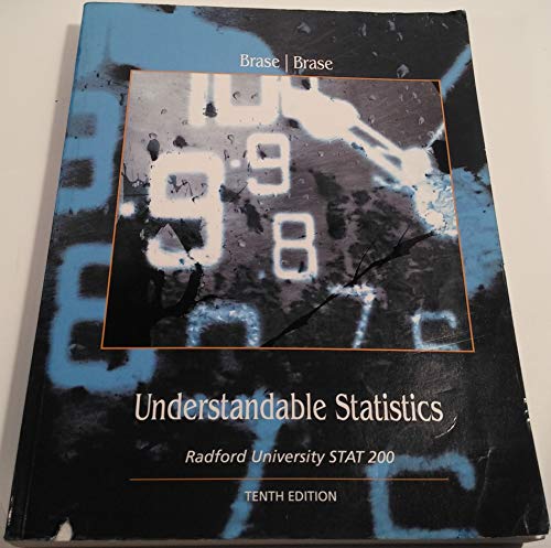 Stock image for Understandable Statistics (Radford Custom) for sale by BookHolders