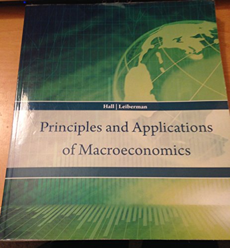 Imagen de archivo de Principles and Applications of Macroeconomics a la venta por ThriftBooks-Atlanta