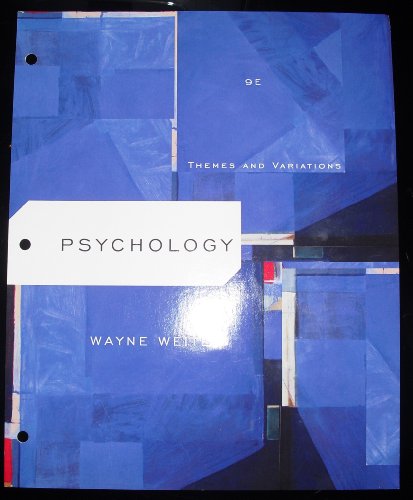 9781285121178: Psychology (Themes and Variations)