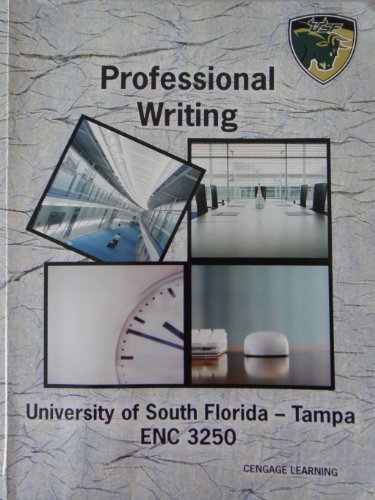 Stock image for Professional Writing ENC 3250; Essentials of Business Communication Custom for University of South Florida-Tampa for sale by a2zbooks