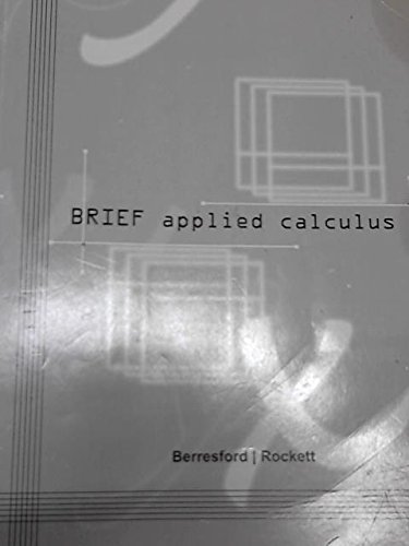 9781285123806: BRIEF Applied Calculus