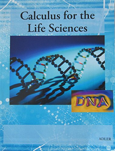 9781285126999: Calculus for Life Sciences