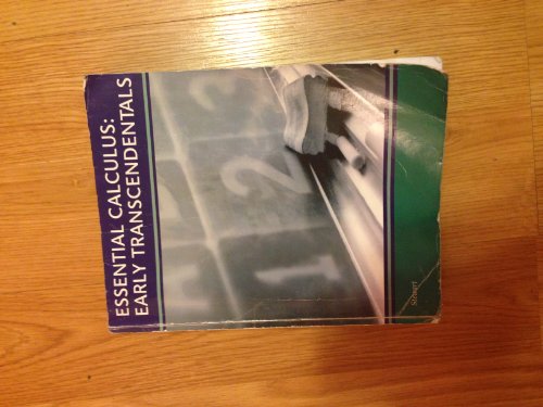 Imagen de archivo de ESSENTIAL CALCULUS:EARLY TRANS.>CUSTOM< a la venta por BooksRun