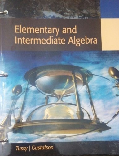 9781285128757: Elementary and Intermediate Algebra