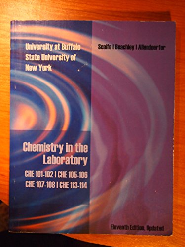 Beispielbild fr Chemistry in the Laboratory zum Verkauf von Better World Books