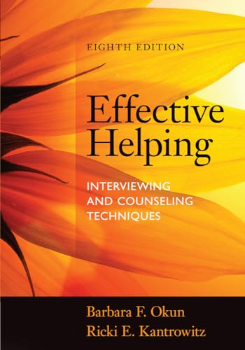 Stock image for Effective Helping : Interviewing and Counseling Techniques for sale by Better World Books