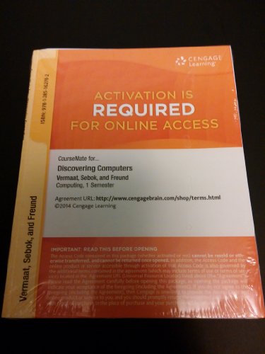9781285162782: DISCOVERING COMPUTERS-ACCESS