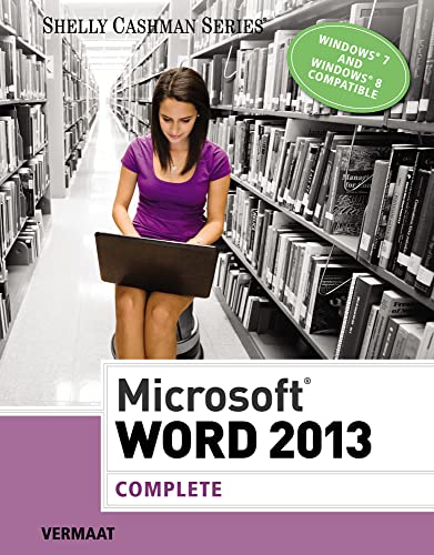 Microsoft Word 2013: Complete (Shelly Cashman)