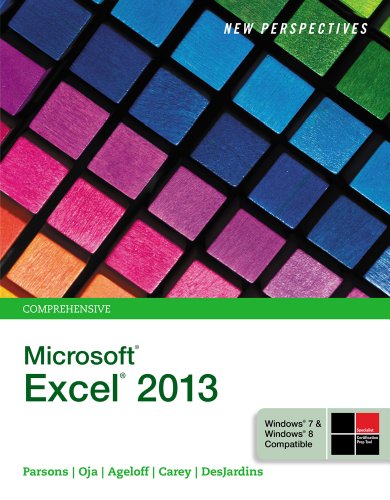 Imagen de archivo de Video Companion for Carey/Parsons/Oja/Ageloff's New Perspectives on Microsoft Excel 2013, Comprehensive a la venta por Campus Bookstore