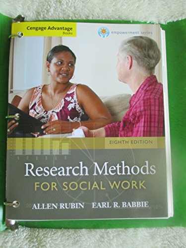 9781285173467: Research Methods for Social Work (Brooks/Cole Empowerment)