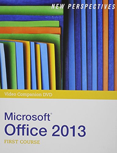 Imagen de archivo de Video Companion for Shaffer/Carey/Parsons/Oja/Finnegan's New Perspectives on Microsoft Office 2013, First Course a la venta por BooksRun