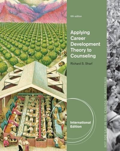 9781285176062: Applying Career Development Theory to Counseling