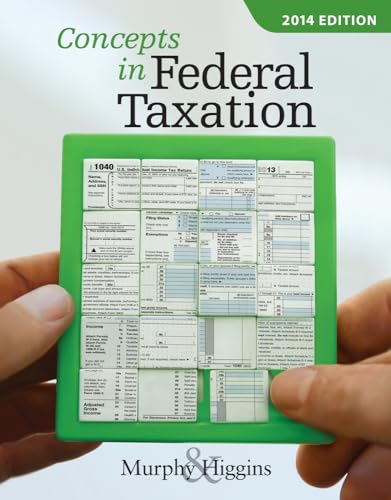 Stock image for Concepts in Federal Taxation 2014 for sale by ThriftBooks-Dallas