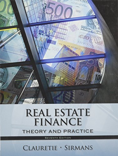 Beispielbild fr Pkg Real Estate Finance Theory Practice zum Verkauf von Better World Books