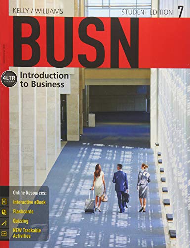 9781285187822: Kelly, M: BUSN (with CourseMate, 1 term (6 months) Printed (New, Engaging Titles from 4ltr Press)