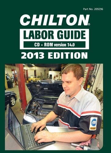 9781285192963: Chilton Labor Guide CD-ROM for Domestic and Imported Vehicles, 2013