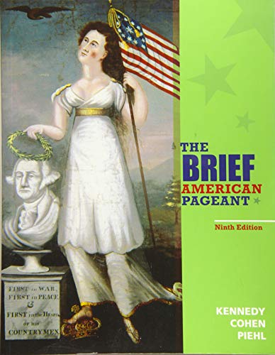 Imagen de archivo de The Brief American Pageant: A History of the Republic a la venta por BooksRun