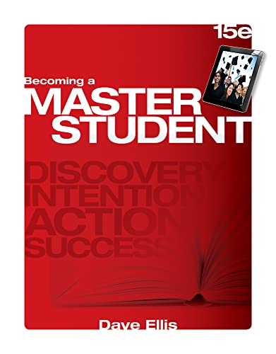 Imagen de archivo de Becoming a Master Student a la venta por SecondSale