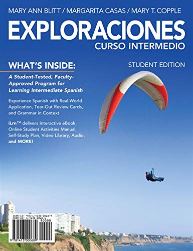 9781285193953: Exploraciones, Curso Intermedio / Explorations, Intermediate Course