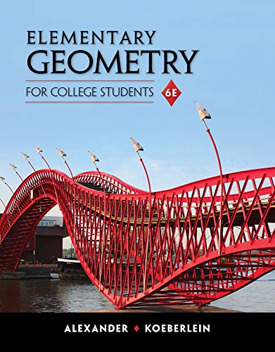 9781285195698: Elementary Geometry for College Students