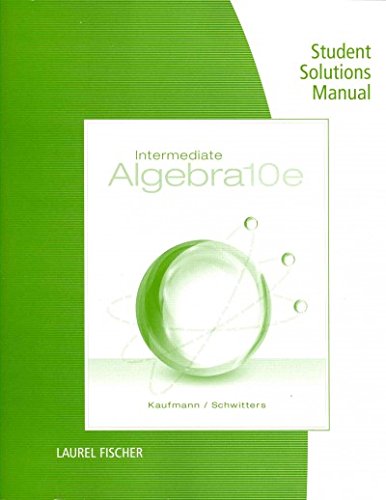 9781285197012: Intermediate Algebra