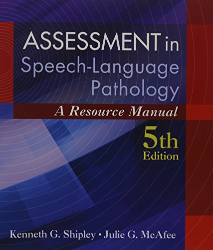 9781285198071: Assessment in Speech-Language Pathology: A Resource Manual