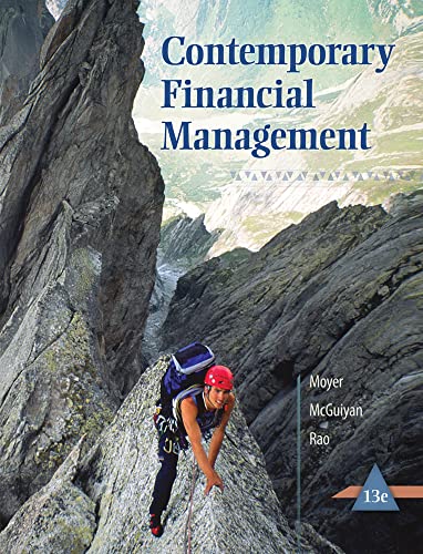 9781285198842: Contemporary Financial Management (with Thomson ONE - Business School Edition 6-Month Printed Access Card)